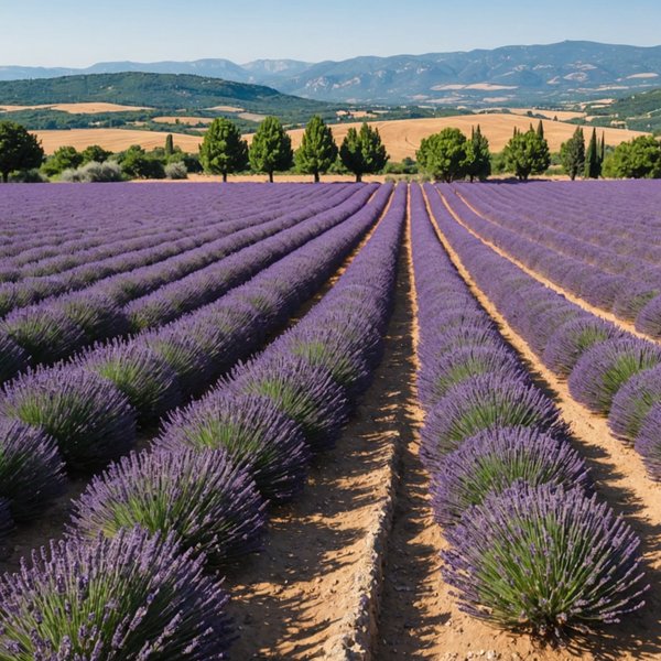 Comment organiser une visite des champs de lavande en Provence, France?